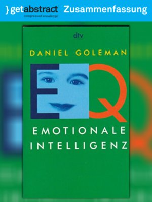 cover image of Emotionale Intelligenz (Zusammenfassung)